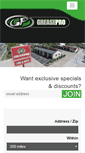 Mobile Screenshot of new.greasepro.com
